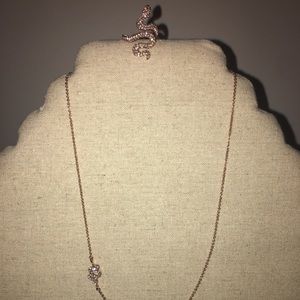 Stella & Dot necklace and ring